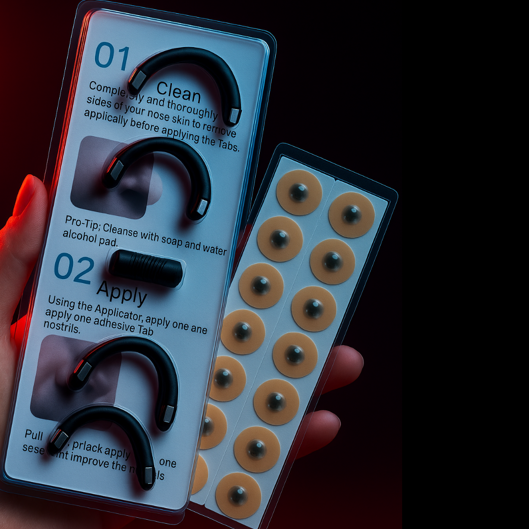 The Breathezy- Magnetic Breathing Nasal Strip