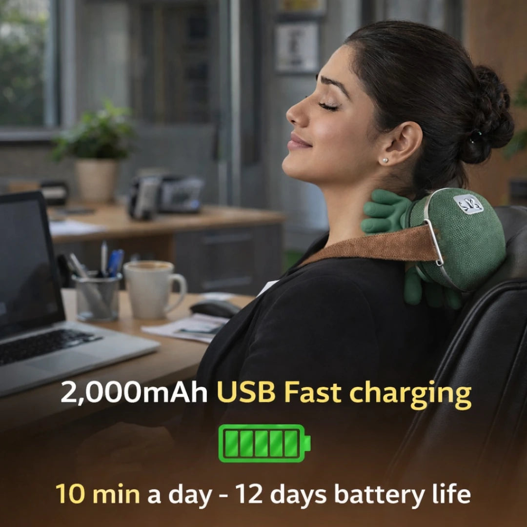 RELAXIO- Neck & Shoulder Bionic Shiatsu Massager