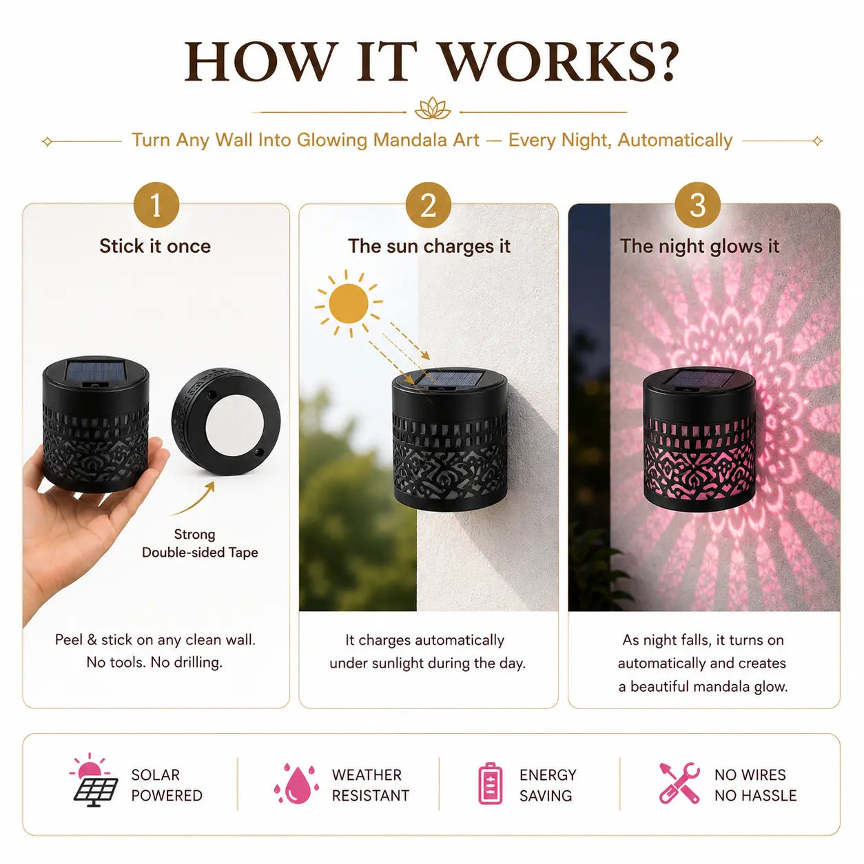 Lumara™ Solar Artistic Light