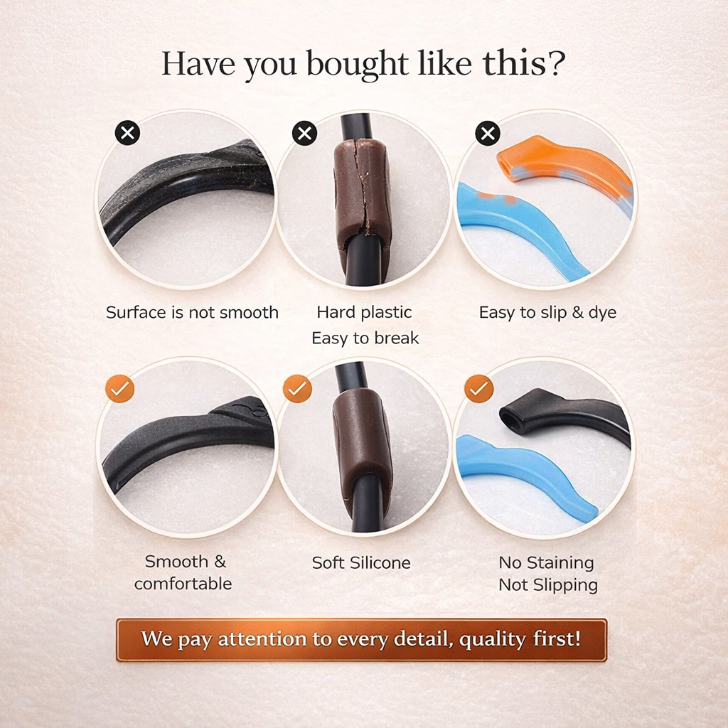 GlassGrip™ Anti-Slip Hooks